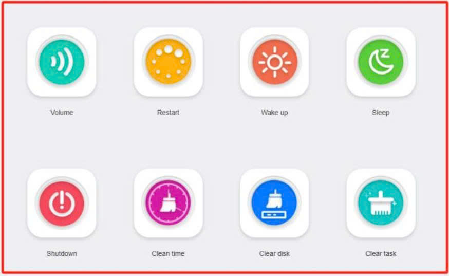 CAC LENH DIEU KHIEN TU XA CUA MAN HINH