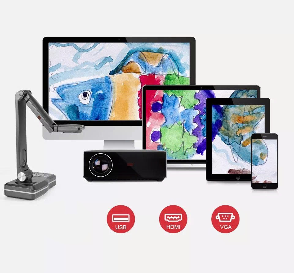 MÁY CHIẾU VẬT THỂ V800-4K CHÍNH HÃNG